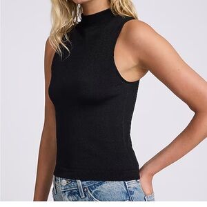Express Classic Black Knit Top